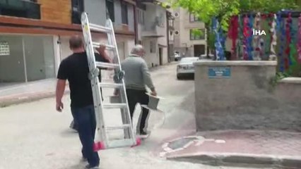 Dede - torunun mavi kapakları artık güvende