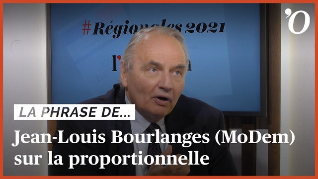 Proportionnelle: Jean-Louis Bourlanges tance les «députés de la majorité qui représentent 5% des électeurs aux régionales»