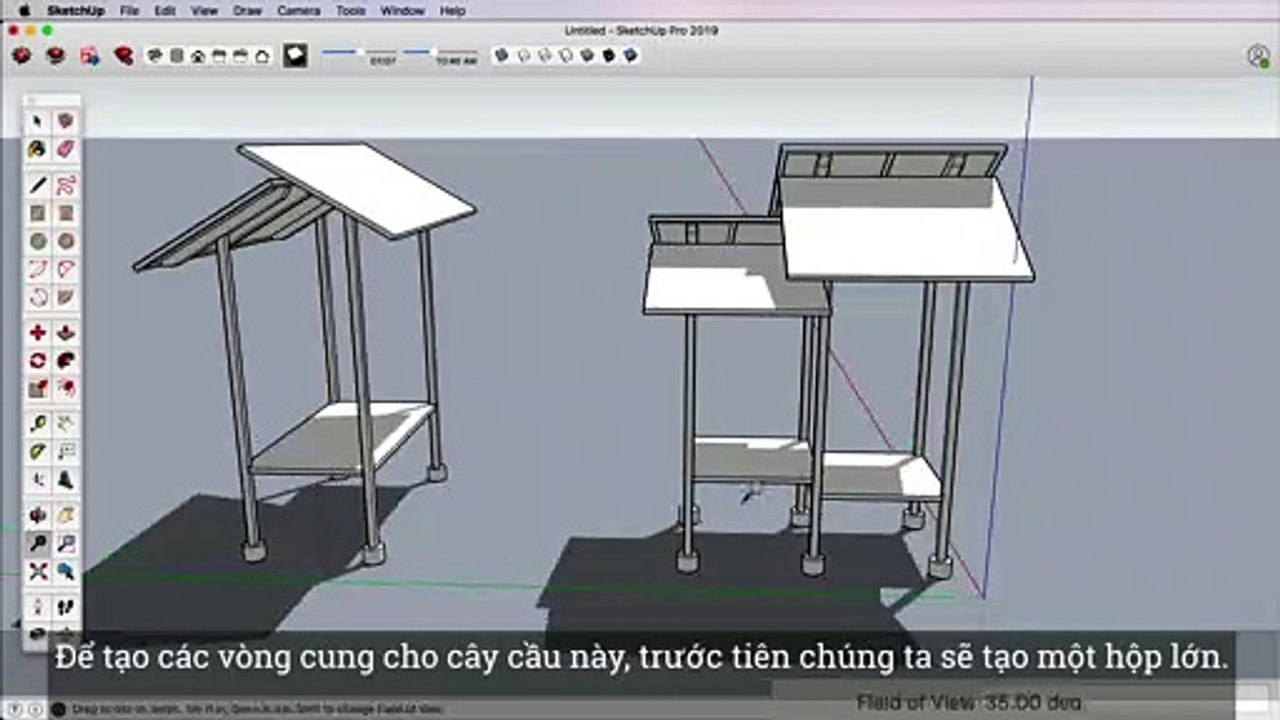 08. Cầu nối các bục sàn