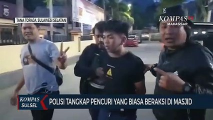 Polisi Tangkap Pencuri Yang Biasa Beraksi Di Masjid