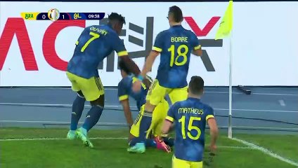 Casemiro scores dramatic winner in Brazil's controversial 2-1 win over Colombia