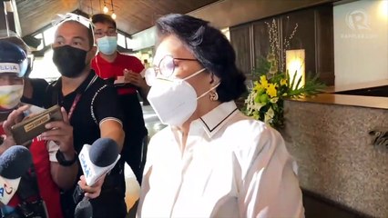 Скачать видео: Aquino 'brave,' 'ran after the powerful even to his discredit' – Conchita Carpio Morales