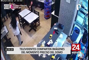 Televidentes comparten vídeos de cómo se sintió el sismo de magnitud 6.0