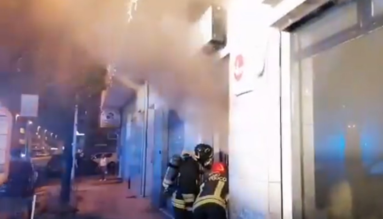 Quartu Sant'Elena (CA) - Incendio in un bar-pasticceria (24.06.21)