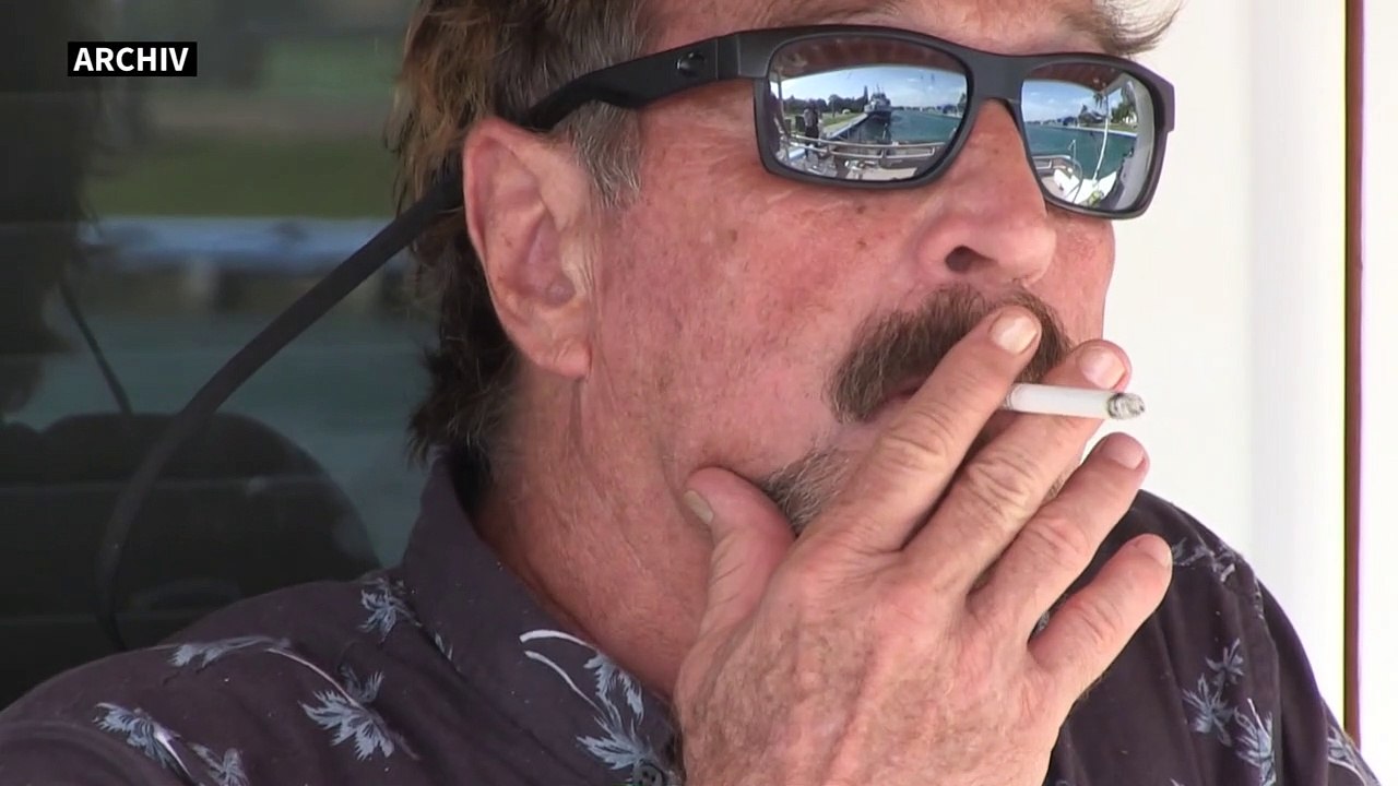 Software-Entwickler McAfee tot in Gefängnis aufgefunden