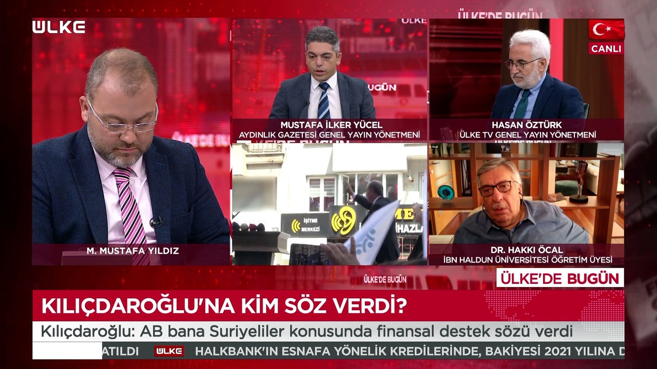 Ülke'de Bugün - Mustafa ilker Yücel | Hakkı Öcal | Hasan Öztürk | 24 Haziran 2021
