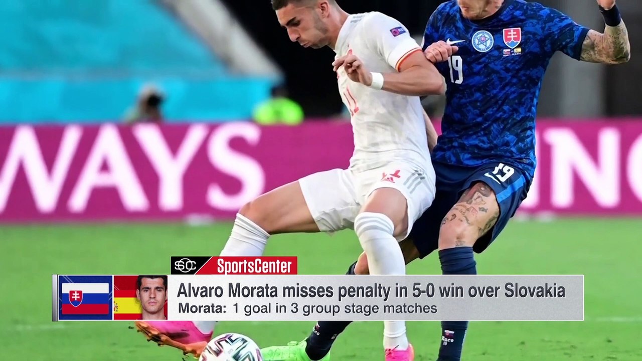 Spain thrash Slovakia as La Roja book Euro 2020 last 16 meeting with Croatia