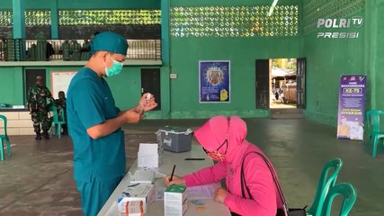 Polres Ketapang Gelar Vaksinasi Covid-19