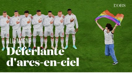 Euro : le drapeau LGBT s'affiche partout en Allemagne pour dénoncer une loi hongroise