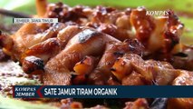 Sate Jamur Tiram Teksturnya Kenyal, Berasa Makan Daging