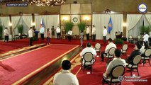 Duterte's ceremonial signing of bills