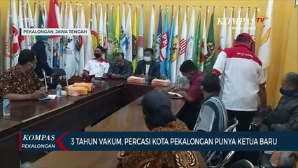 3 Tahun Vakum, Percasi Kota Pekalongan Punya Ketua Baru