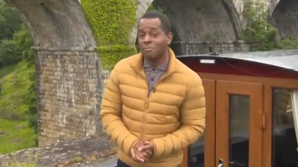 Andi Peters is followed round shops by guards who think he's stealing chocolate