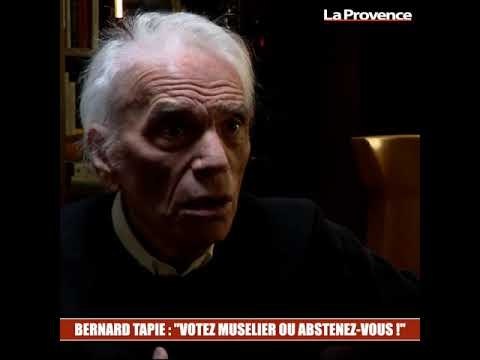 L’appel de Bernard Tapie aux électeurs de Paca : Votez Muselier ou abstenez-vous !