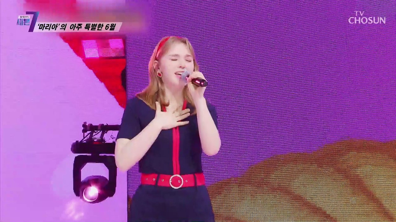 한국과 특별한 인연이 있다는 외국인 트롯 가수 『마리아』 TV CHOSUN 21062...