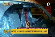 Conductor de combi fue asesinado a balazos por resistirse a robo en SJL