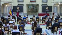 Los Reyes entregan las Medallas de las Bellas Artes en El Pardo