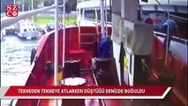 Teknden tekneye atlarken düştüğü denizde boğuldu