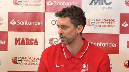 Pau Gasol: "Hay que saber cuándo pasar página y pasar a otras cosas"