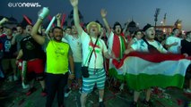 Adeptos da Hungria de cabeça erguida após eliminação no Euro2020
