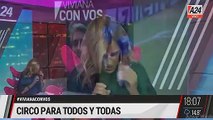 Ya no quedan ni adjetivos: Viviana Canosa y su relato del gol de Maradona con palazos al Gobierno
