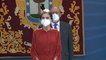 La Reina Letizia recupera su idilio con el rojo