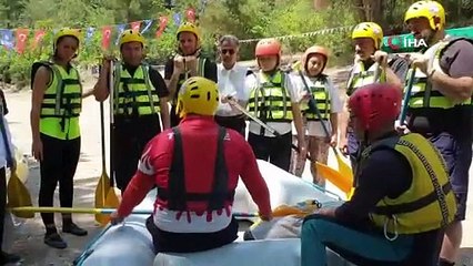 Bursa’da rafting heyecanı