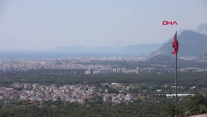 ANTALYA'DA DÜŞÜK NEM GÖRÜŞ MESAFESİNİ ARTIRDI