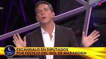 La indignación del periodista Franco Mercuriali por el homenaje a Diego Armando Maradona