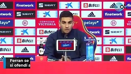 Ferran se disculpa con Lewandowski: «Pido perdón si ofendí a alguien»