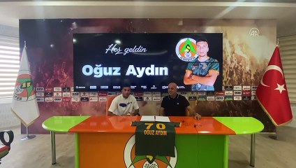 ANTALYA - Alanyaspor, Oğuz Aydın ile 5 yıllık sözleşme imzaladı
