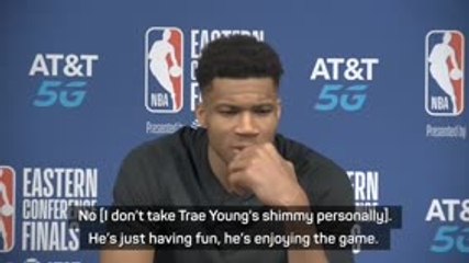 'Trae's just having fun' - Giannis on Young's showboat shimmy