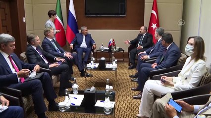 ANKARA - Varank-Minnihanov görüşmesi