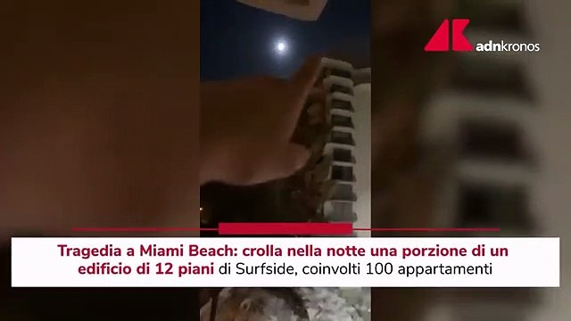 Miami, crolla palazzo di 12 piani: 1 morto, ci sono feriti