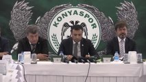 Konyaspor Kulübü Başkanı Özgökçen, basın mensuplarıyla bir araya geldi