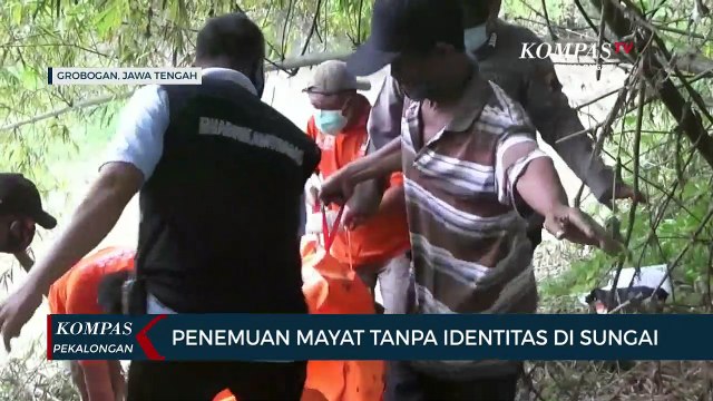 Penemuan Mayat Tanpa Identitas di Sungai