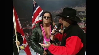 Hart Foundation in ring interview