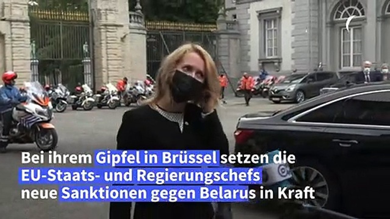 EU verhängt harte Wirtschaftssanktionen gegen Belarus