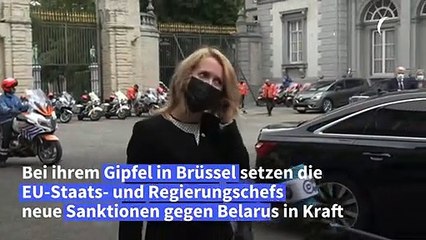 EU verhängt harte Wirtschaftssanktionen gegen Belarus
