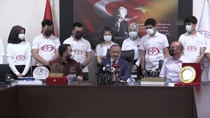 ZONGULDAK - "Grizu-263 Uzay Takımı" ABD'deki model uydu yarışmasına damga vurdu