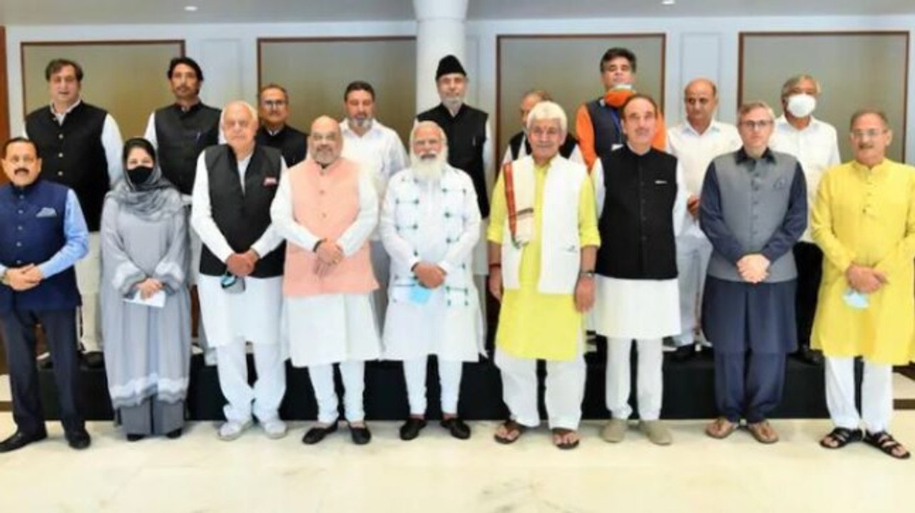 PM Modi holds all-party meet with J&K leaders; UP ATS probes ISI link to conversion racket; more