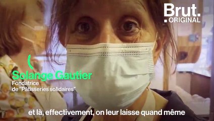 Elle récupère les desserts invendus et les distribue aux plus démunis