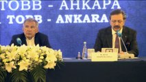ANKARA - TOBB Başkanı Hisarcıklıoğlu: 'Hedefimiz, Rusya ile ticaret hacminin 100 milyar dolara ulaştırılması'