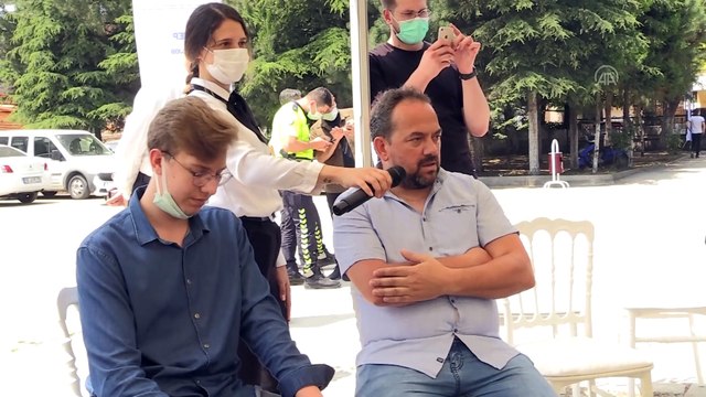 BURSA - AB Türkiye Delegasyonu Başkanı Meyer-Landrut, İnegöl Mesleki Eğitim Merkezi'ni ziyaret etti