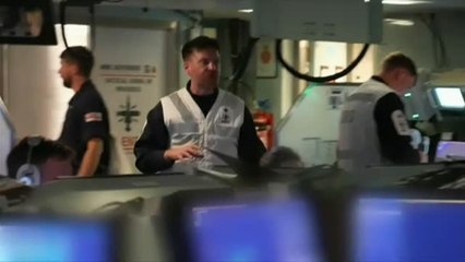 Imágenes del incidente bélico entre Rusia y el Reino Unido en el Mar Negro
