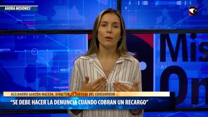 “Se debe hacer la denuncia cuando cobran un recargo”