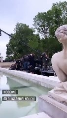 Alain-Fabien Delon au défilé de mode JOENE by Louis-Gabriel Nouchi. Juin 2021