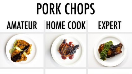 4 Levels of Pork Chops: Amateur to Food Scientist