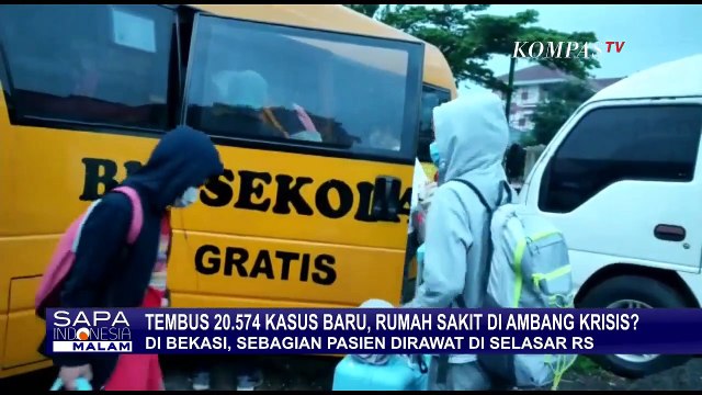 Rumah Sakit Dirikan Tenda Darurat Untuk Tampung Pasien Akibat Lonjakan Kasus Covid-19