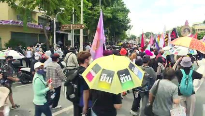 تظاهرة جديدة مؤيدة للديموقراطية في بانكوك